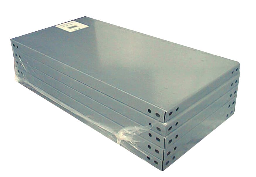 Prometal Ripiano Per Scaffali Cm. 80x60 Doppio Rinforzo -