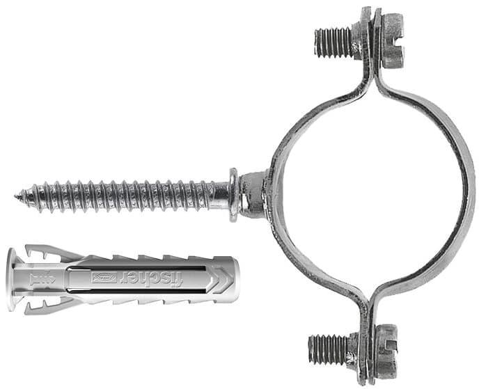 Fischer COLLARE PER TUBI CZV Ø mm. 20 Pz. 10 -