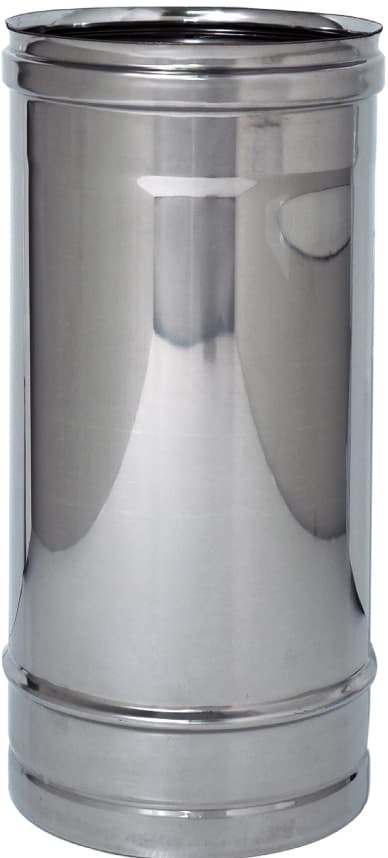 TUBO INOX AISI 304 PER STUFA Ø cm.20x100 -