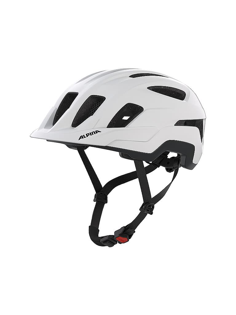 ALPINA Casco da bici Paranus bianco | 55-59CM