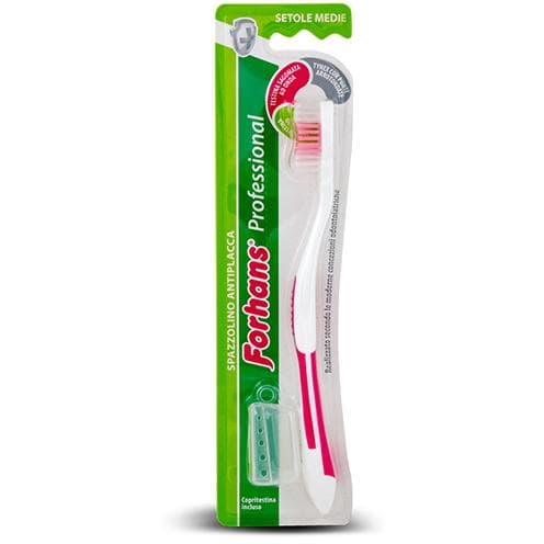 Set Professionale di Spazzolino Duro Forhans con Setole Medie