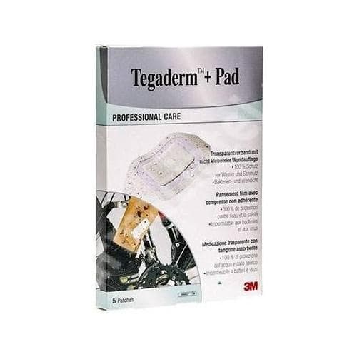 Cerotto Tegaderm+Pad 9x10cm - Pacchetto da 5 Pezzi
