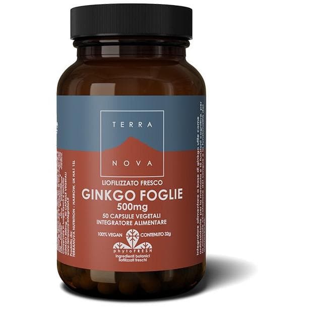 Terranova Ginkgo Biloba 500mg - Confezione da 50 Capsule