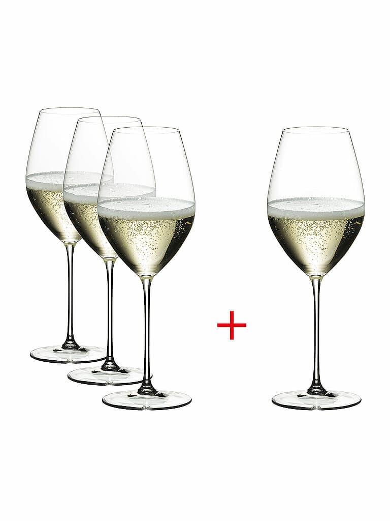 RIEDEL Set di bicchieri da champagne 4 pz. VERITAS trasparente