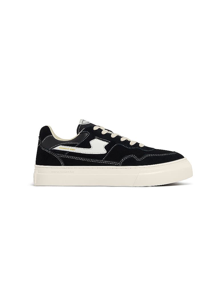 S.W.C. STEPNEY WORKERS CLUB Sneaker PEARL S-STRIKE SUEDE nero | 44