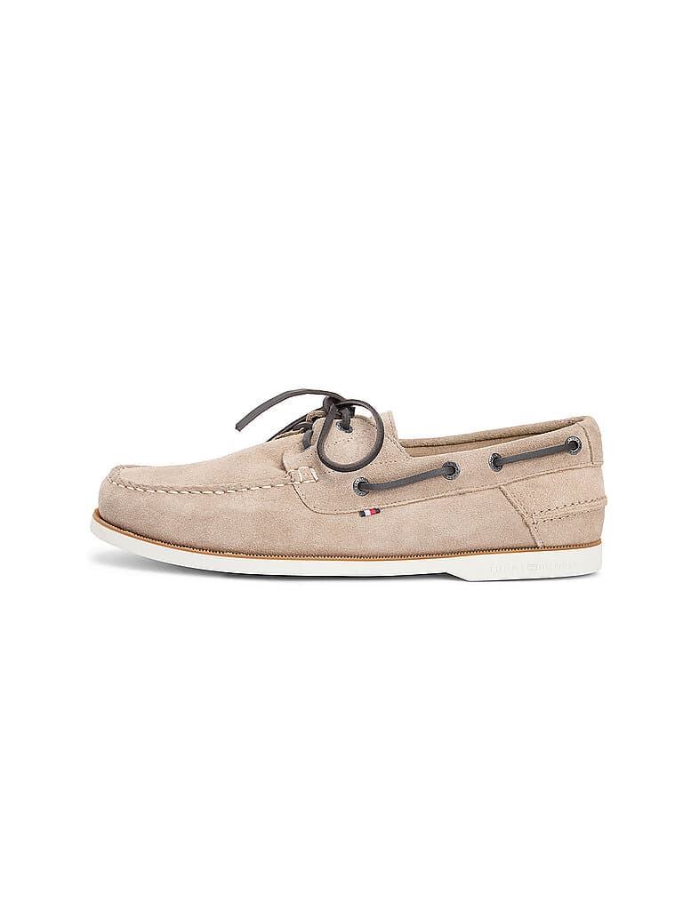 TOMMY HILFIGER Loafer TH BOAT beige | 43