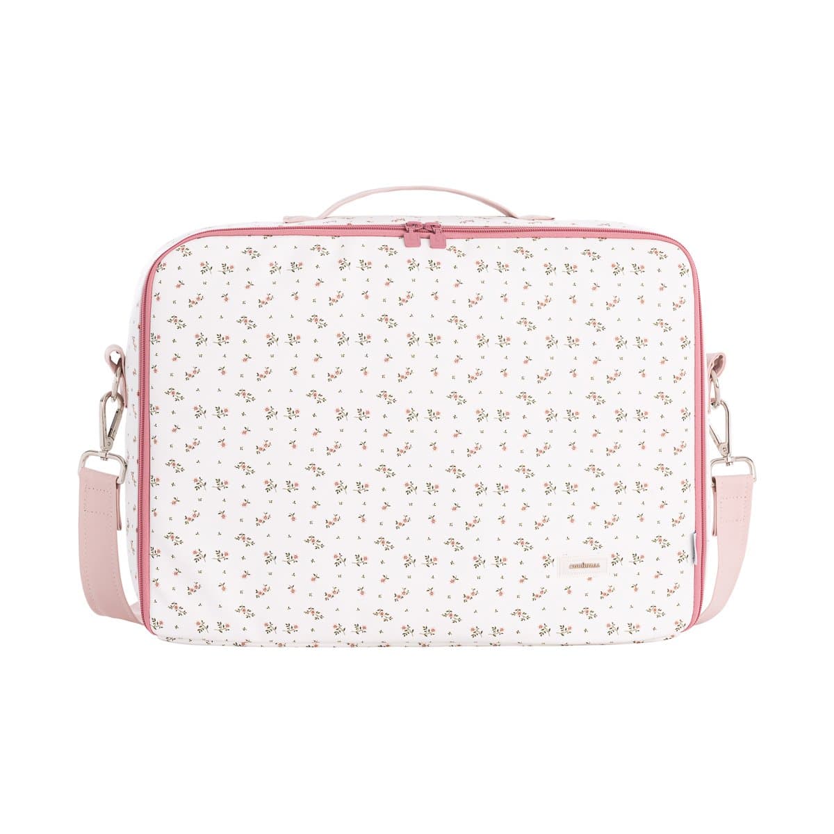 Valigia Bambino Cambrass Clinic Aura Beige/Fiori 12X47X36 Cm