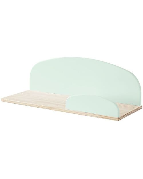 Mensola Kiddy - Verde Menta - 65 cm - Legno di Pino Massiccio e MDF Jaxx