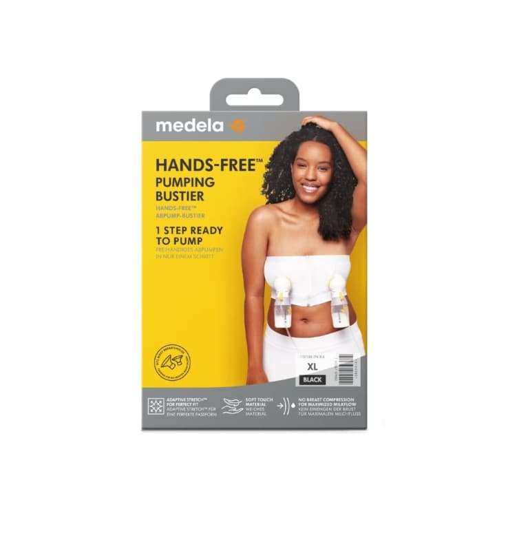 Bustino Hands-free per estrazione a mani libere bianco L