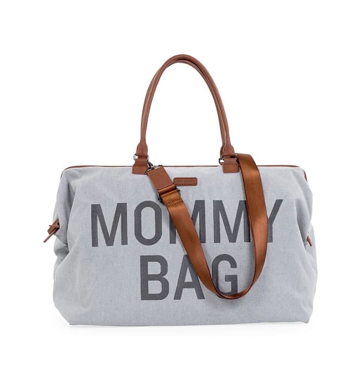 Borsa Child home Mommy Bag Big Grigio canvas