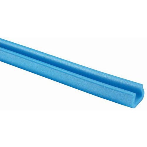 Protezione profilata a U Mod.:U45 Blu,