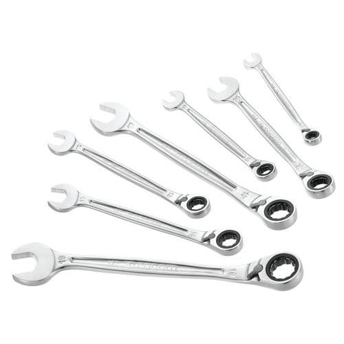 Set di 7 chiavi miste con cricchetto ultragrip 467B,
