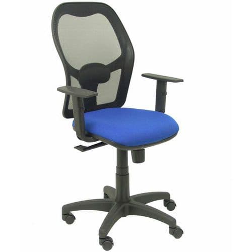 Sedia Alocén con braccio regolabile ruota in nylon - blu,