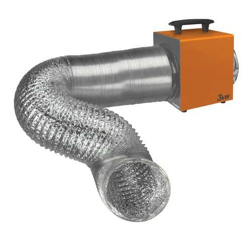 Condotto flessibile 5 metri - Heat-Duct Pro 3.3 kW,