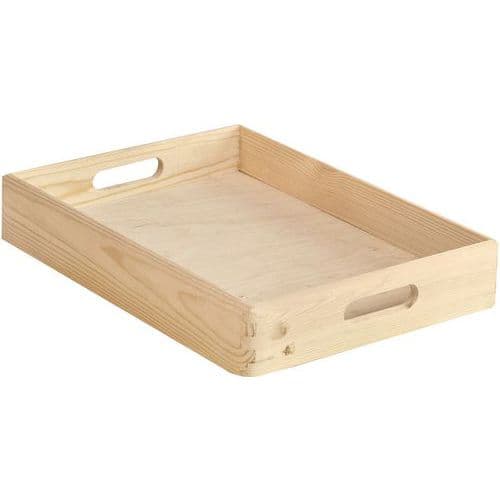 Cassetta portaoggetti in legno - 5,3 L,