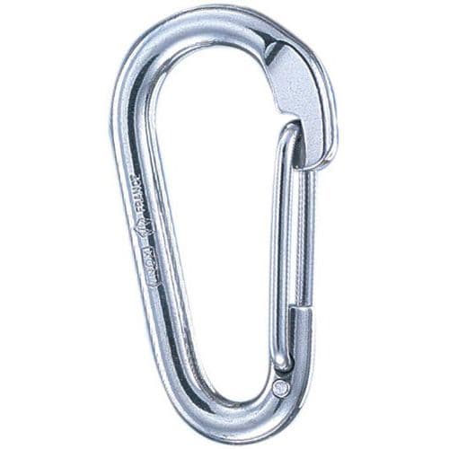 Moschettone tipo pompiere acciaio inox L120mm - CMU 760kg,