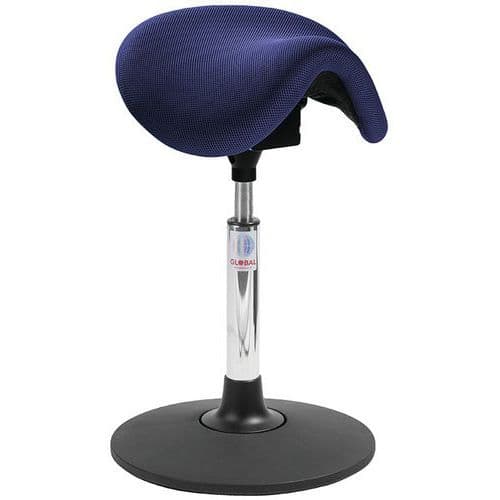 Sedia Dalton Sway Easy-Tessuto 3D-Media-Blu,