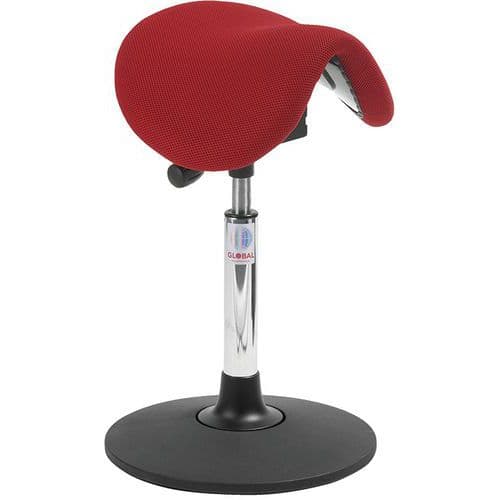 Sedia Dalton Sway Easy-tessuto 3D-Media-Rosso,