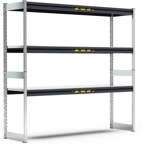Rack portata grande - 2065x321x2016 mm - Zincato,