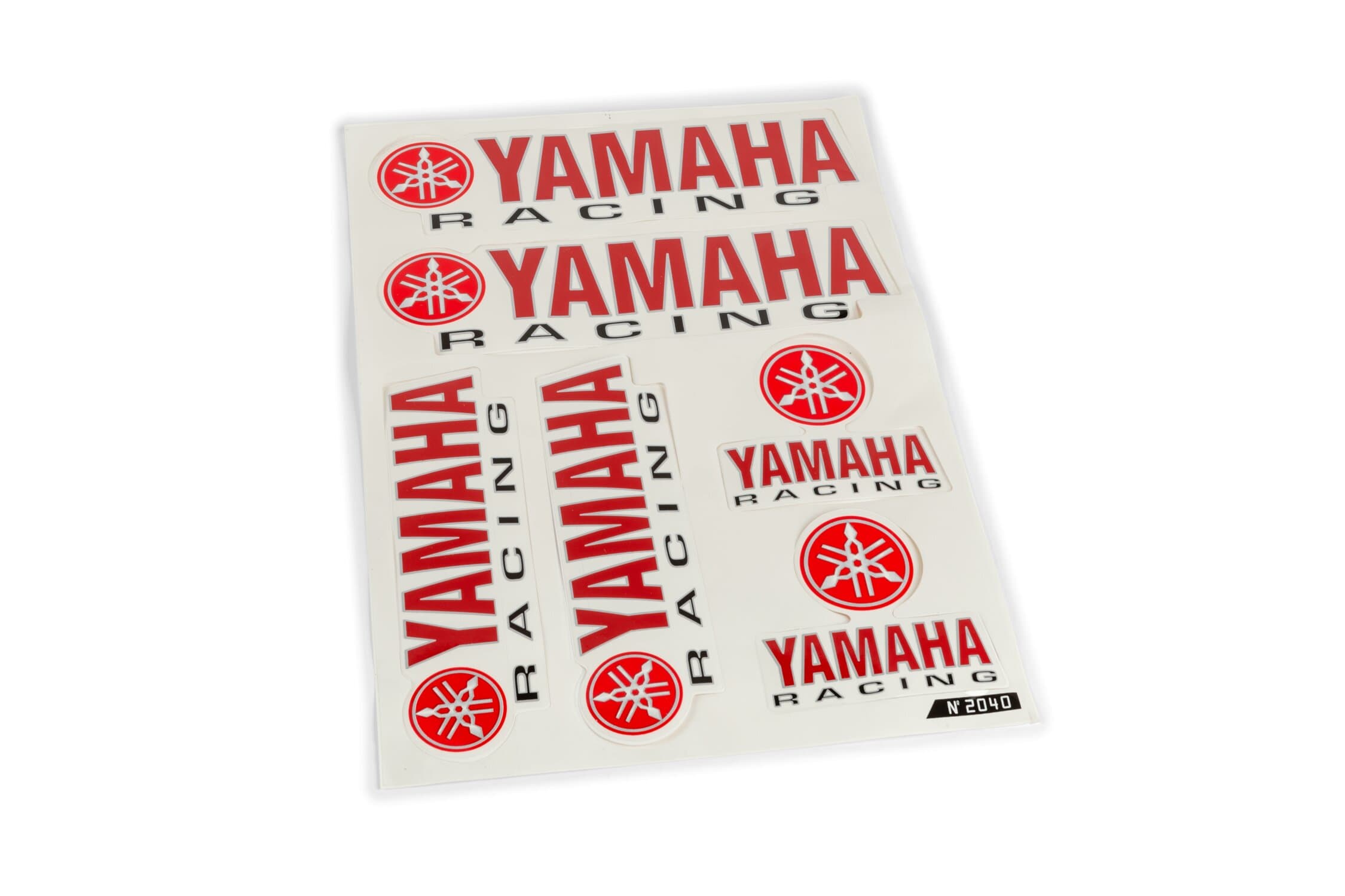 Foglio Adesivi Yamaha Racing 33x22cm