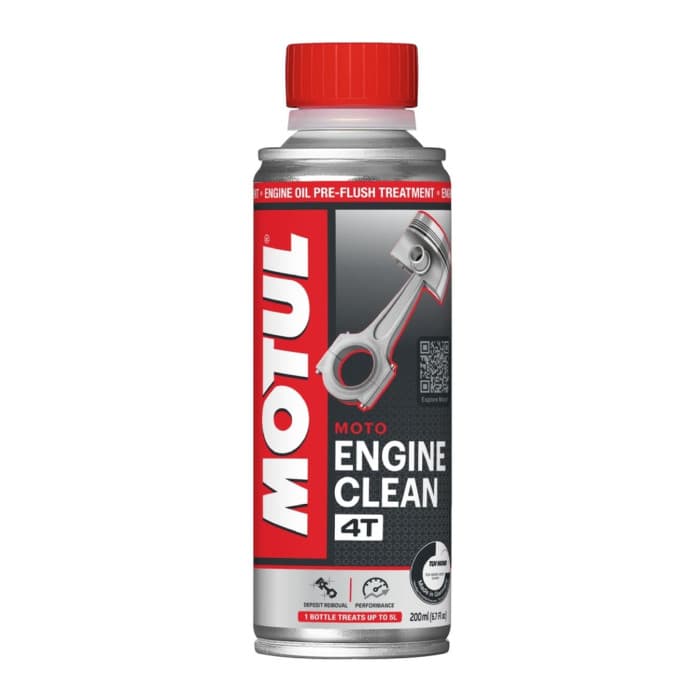 Motul Engine Clean Moto 4t Pulizia Motore 0,200l - Per Motore