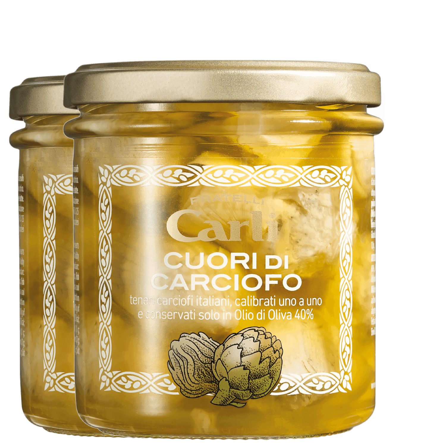 2x280g Cuori di Carciofo Sott'Olio Gourmet