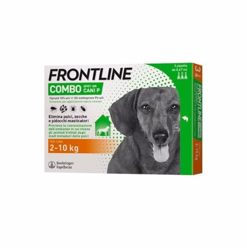 Frontline Combo Spot-on Cani P 2-10kg 3fl