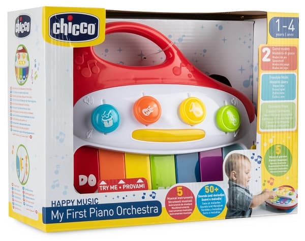 Chicco Happy Music Il Mio Primo Piano Orchestra 1-4 Anni