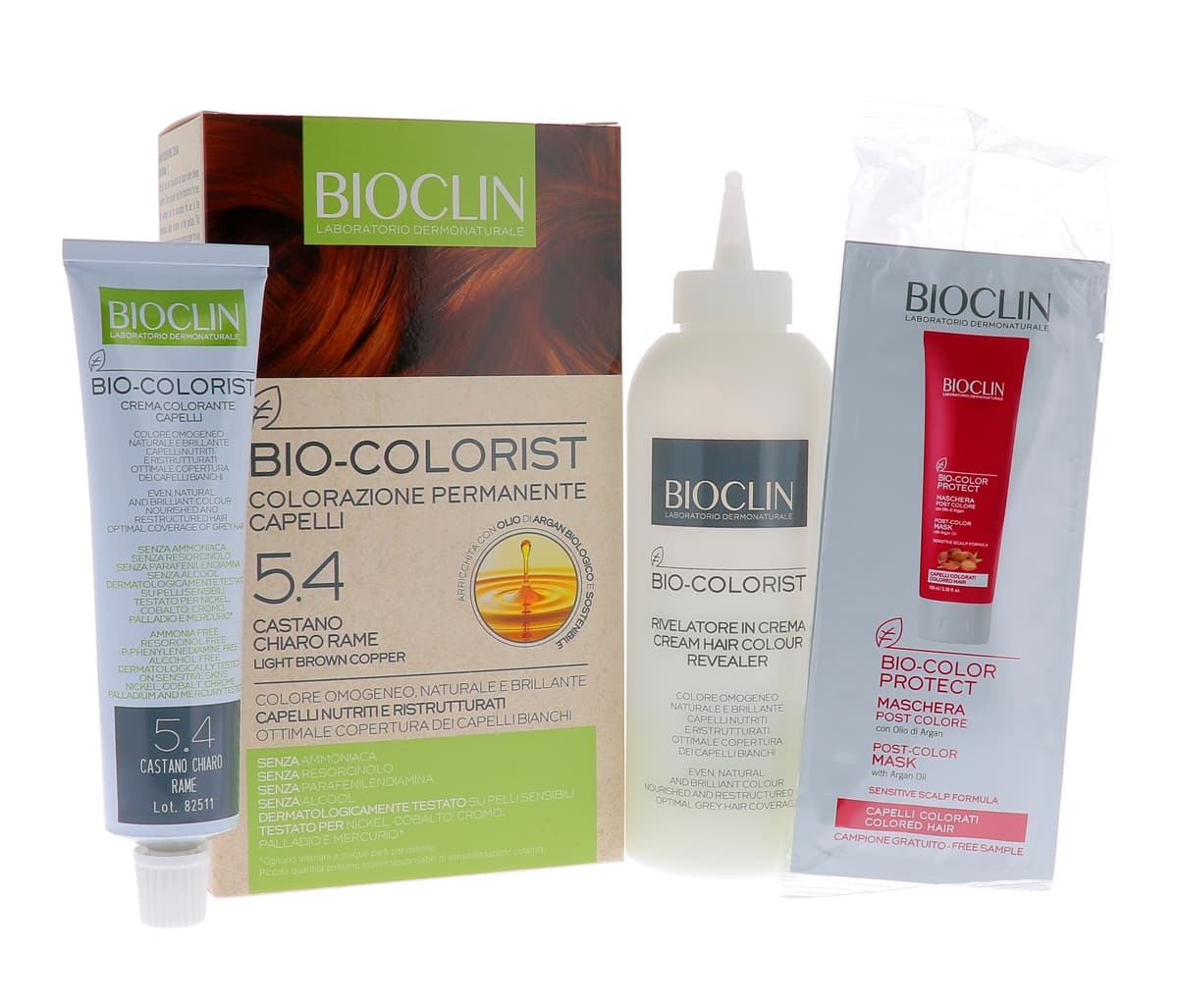 Bioclin Bio Color Castano Chiaro Rame 5.4