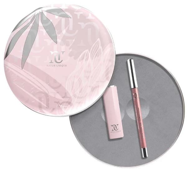 Natur Unique Ialucollagen Volume Xxxl Kiss Collection Cofanetto Volumizzante Labbra Con Stick Volumizzante 4,2ml + Matita Contorno Labbra 1,23 Grammi
