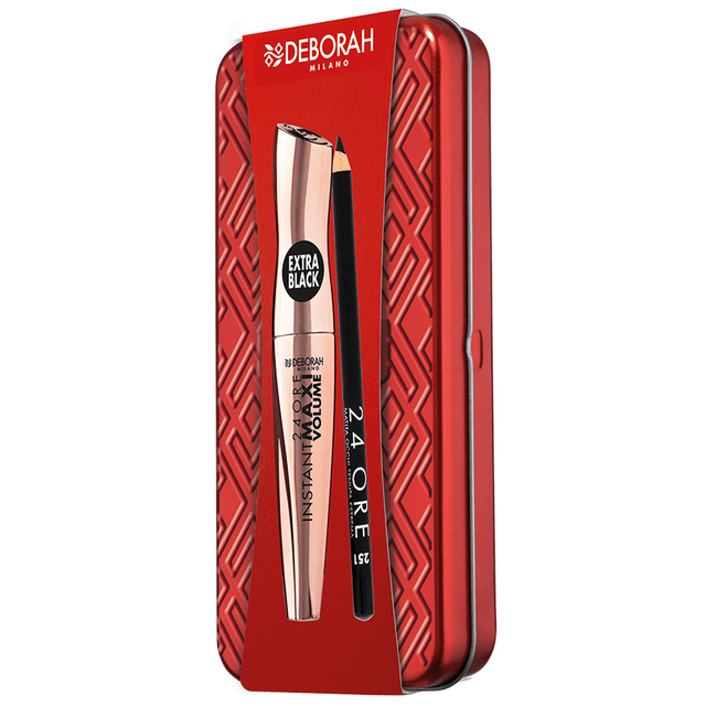 Deborah Kit Latta 07 Mascara Instant Maxi Volume + Matita Occhi 24 Ore