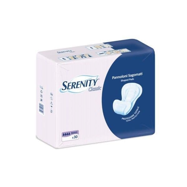 Serenity Pannoloni Sagomati Maxi 30pz