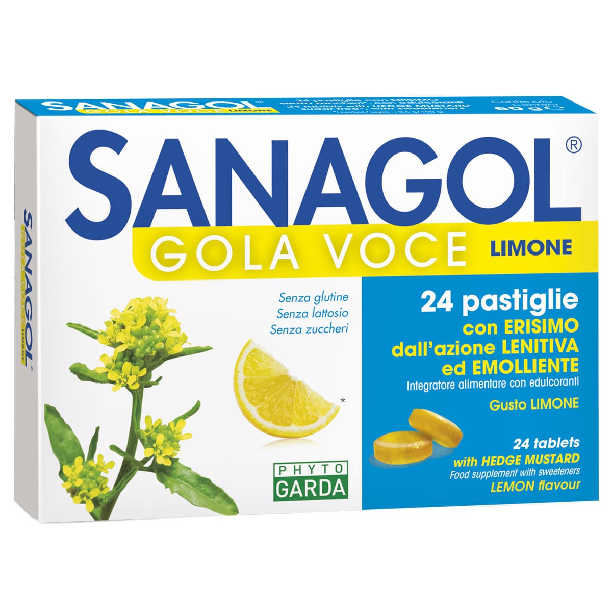 Named Sanagol Gola Voce Gusto Limone