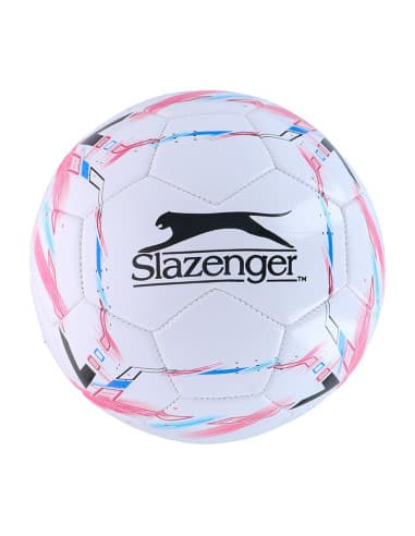 Slazenger - Football r. 5 (white / pink)
