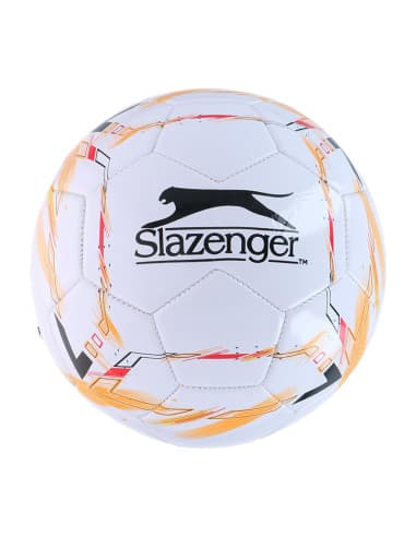 Slazenger - Football r. 5 (white / orange)