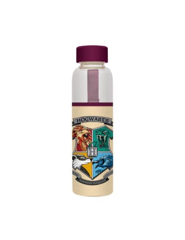 Harry Potter - Borraccia in vetro da 500 ml (Hogwarts)
