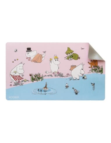 Moomins - XL Eco-Leather Desk Mat 60 x 35 cm
