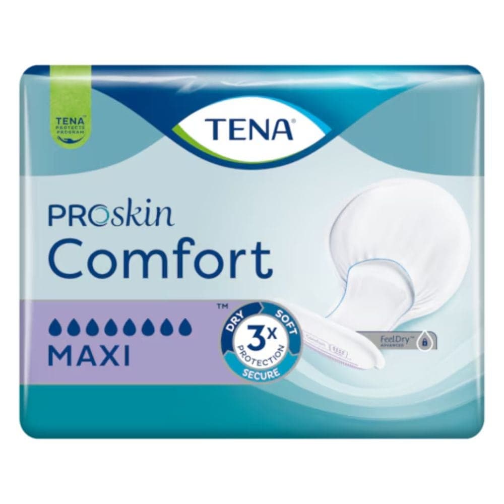 Tena Comfort Maxi Pannolone Sagomato Assorbente per Incontinenza, 34 Pezzi