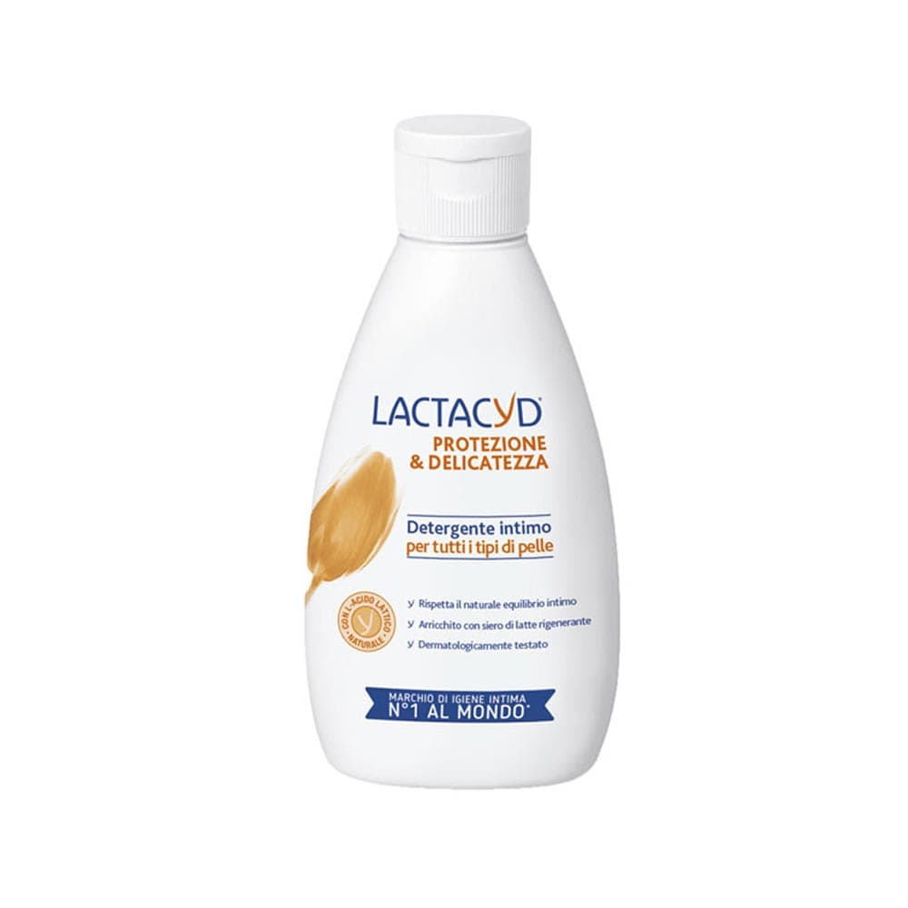 Lactacyd Protezione & Delicatezza Detergente Intimo Tutti i Tipi di Pelle, 300ml