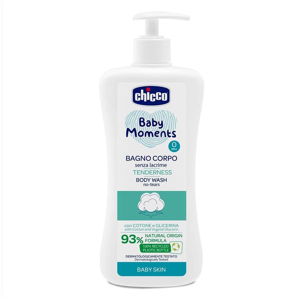 Chicco Baby Moments - Bagno Corpo Senza Lacrime Tenerezza, 500ml