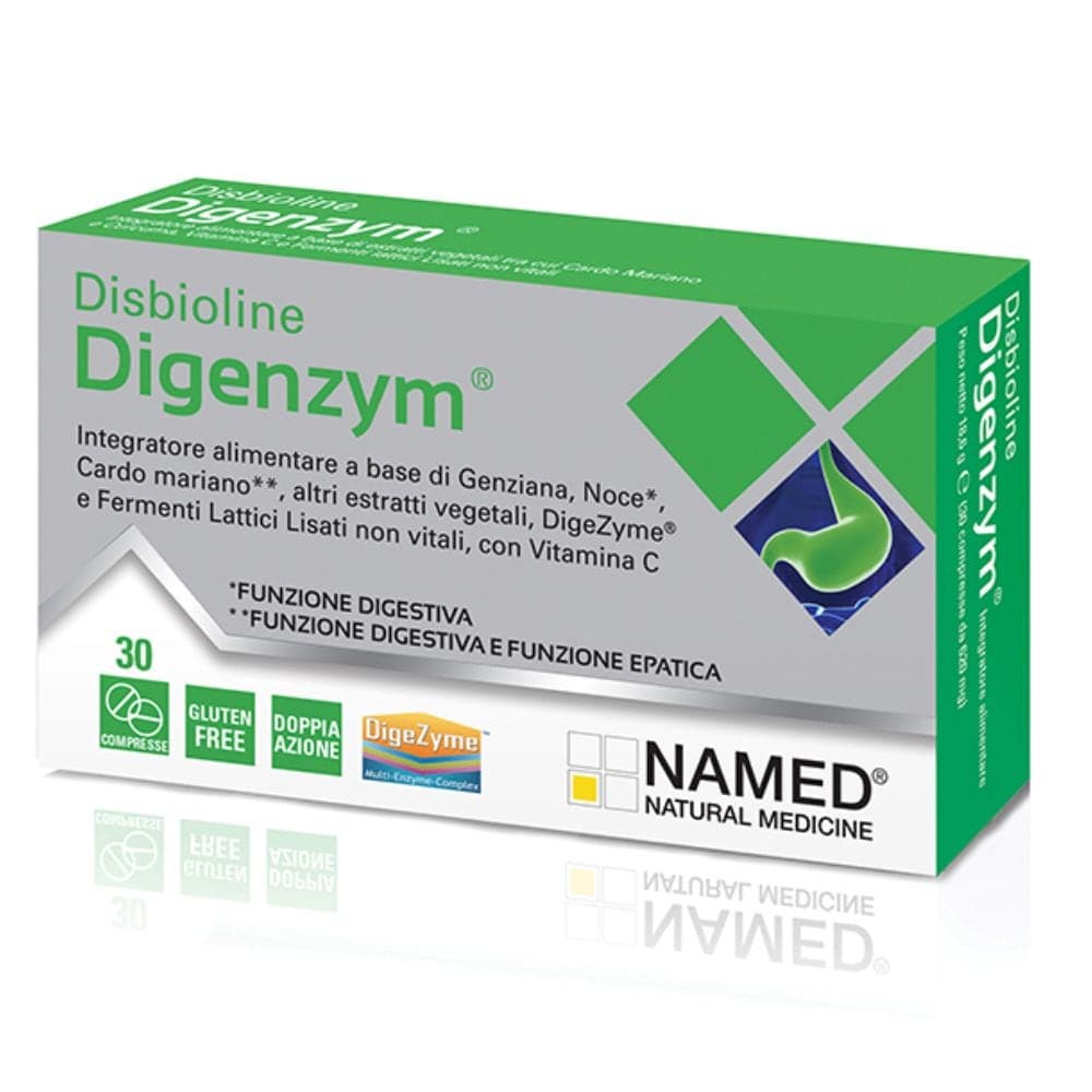 Named Disbioline Dygenzim AB Integratoe Alimentare per la Digestione, 30 compresse