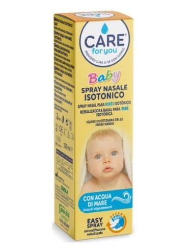 Spray nasale isotonico baby care for you 100ml