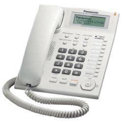 Panasonic Telefono Fisso TS880 Bianco KX-TS880EXW