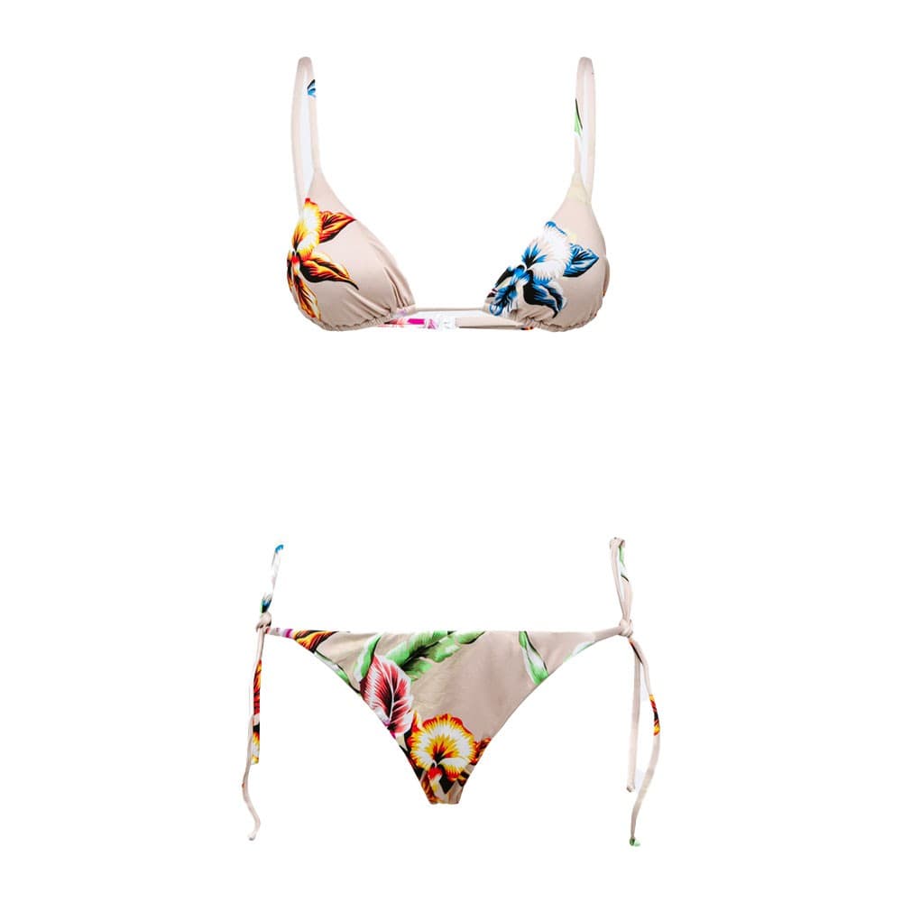 Sundek Bikini Fiori Beige Donna 44