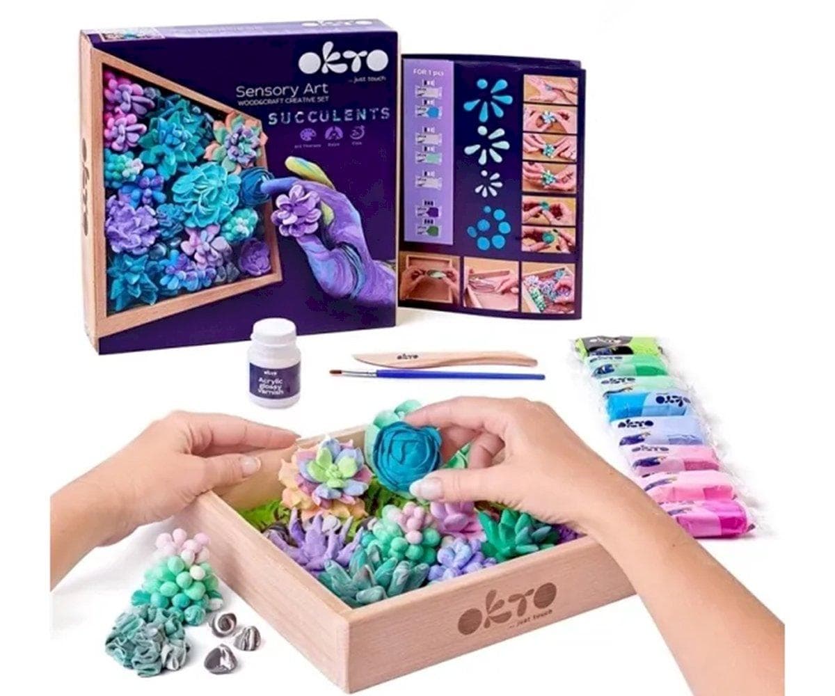 Set Creativo Tenderness Succulents Sensory Art