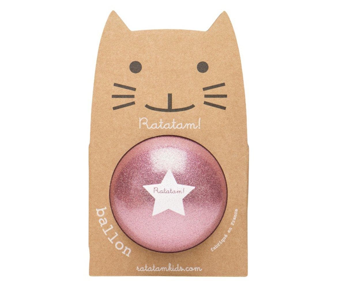 Palla Glitter Rosa 15 cm