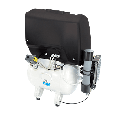 Compressore a secco con essiccatore 50/10 GENESI M 135lit/min bar 230V