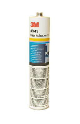 Adesivo poliuretanico vetri automotive rapido 3M��� 08613 310ml nero