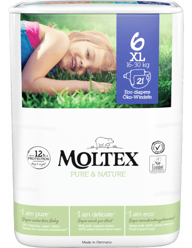 Moltex - Moltex Pannolini Xl Tg.6 16/30kg 21pz