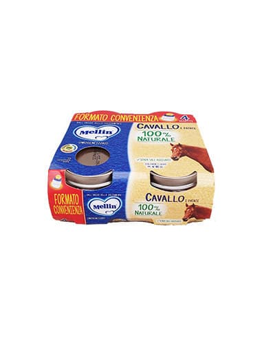 Mellin - Omogeneizzato Cavallo 4x80g Mellin